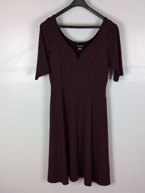 City Chic Midi Dress with Pockets